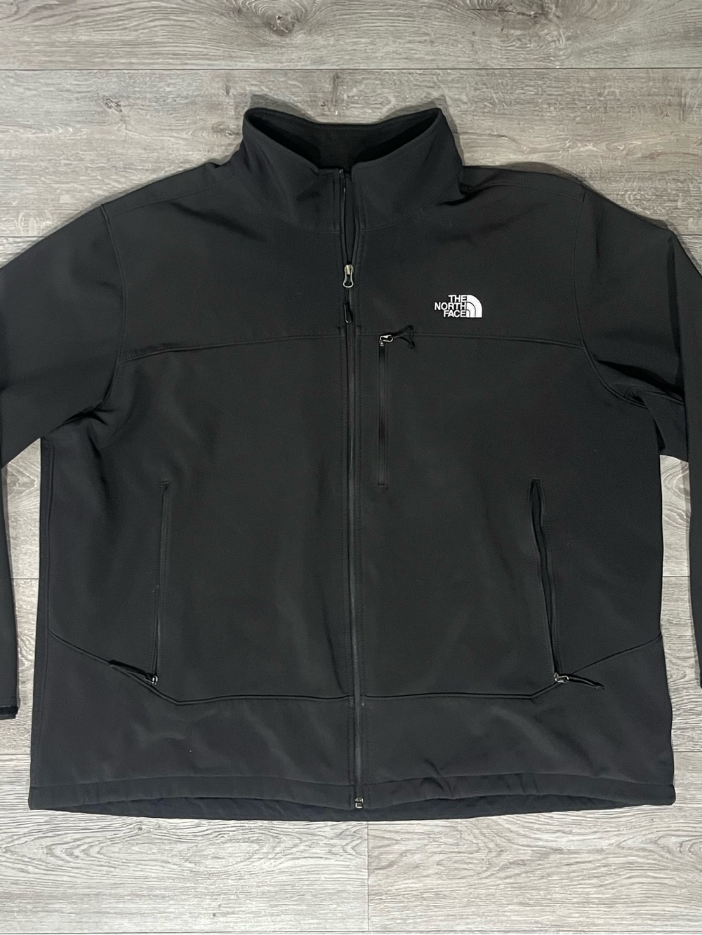 The North Face WindWall Black Softshell Jacket 3XL